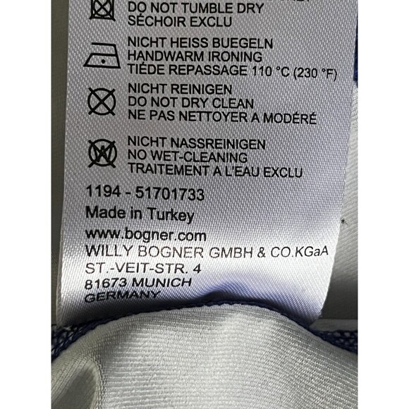 Bogner First Base Layer Size XS Snowflake Long Sleeve Black Blue‎ Ski Snowboard - Picture 13 of 13